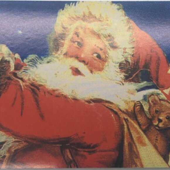 Publix “Up on the Housetop” Santa Dollar Bill Christmas Card – 2006 - Vintage - Picture 3 of 8